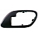 Help! By Dorman Interior Door Handle Bezel - Red Plastic - 81924