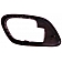 Help! By Dorman Interior Door Handle Bezel - Red Plastic - 81924