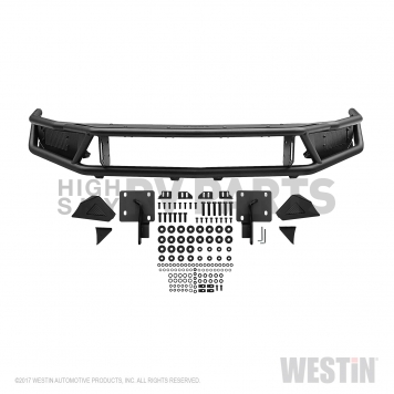 Westin Automotive Bumper Outlaw 1-Piece Design Steel Black - 5861025-3