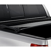 Lund International Tonneau Cover Soft Folding Black Matte Canvas/ Twill Weaved Fabric - 958174