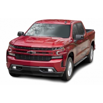 Black Horse Offroad Running Board Aluminum Stationary Black - E0585-11