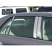 TFP (International Trim) Body Pillar Cover - Polished Stainless Steel Silver Set of 6 - 14005PPT