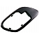 Help! By Dorman Interior Door Handle Bezel - Red Plastic - 81926