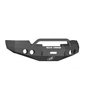 Road Armor Bumper Stealth Pre-Runner 1-Piece Design Steel Black - 37604B