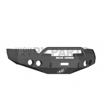 Road Armor Bumper Stealth Pre-Runner 1-Piece Design Steel Black - 37604B