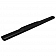Raptor Series Nerf Bar Black Textured Aluminum - 20020400BT