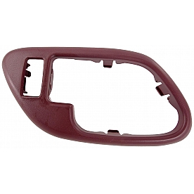 Help! By Dorman Interior Door Handle Bezel - Red Plastic - 81927