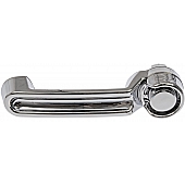 Help! By Dorman Exterior Door Handle - Plastic Silver Single - 91016