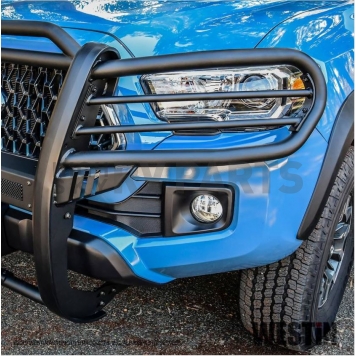 Westin Automotive Grille Guard 1-5/8 Inch Black Textured E-Coated Steel - 4033885-2
