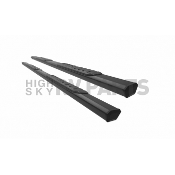 Black Horse Offroad Running Board Aluminum Stationary Black - E0776-1