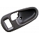 Help! By Dorman Interior Door Handle Bezel - Beige Plastic - 82454