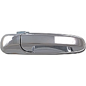 Help! By Dorman Exterior Door Handle - Plastic Silver Single - 91018