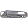 Help! By Dorman Exterior Door Handle - Plastic Silver Single - 91018