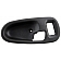 Help! By Dorman Interior Door Handle Bezel - Gray Plastic - 82458