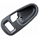 Help! By Dorman Interior Door Handle Bezel - Gray Plastic - 82458