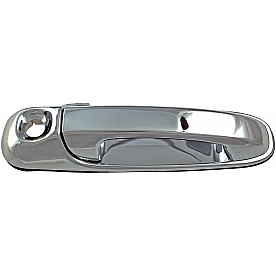 Help! By Dorman Exterior Door Handle - Plastic Silver Single - 91019