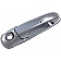 Help! By Dorman Exterior Door Handle - Plastic Silver Single - 91019