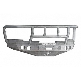 Road Armor Bumper Stealth Titan II 1-Piece Design Steel Natural - 37702Z