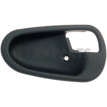Help! By Dorman Interior Door Handle Bezel - Black Plastic - 83693