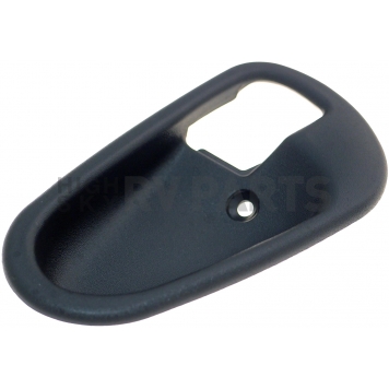 Help! By Dorman Interior Door Handle Bezel - Black Plastic - 83693-2