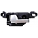 Help! By Dorman Interior Door Handle - Plastic Silver Lever Single - 81690