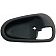 Help! By Dorman Interior Door Handle Bezel - Black Plastic - 83694