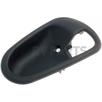 Help! By Dorman Interior Door Handle Bezel - Black Plastic - 83694-2