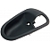 Help! By Dorman Interior Door Handle Bezel - Black Plastic - 83694