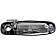 Help! By Dorman Exterior Door Handle - Plastic Silver Single - 91020