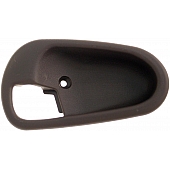 Help! By Dorman Interior Door Handle Bezel - Brown Plastic - 83695