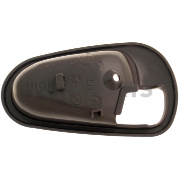 Help! By Dorman Interior Door Handle Bezel - Brown Plastic - 83695-1