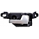 Help! By Dorman Interior Door Handle - Plastic Silver Lever Single - 81691