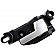 Help! By Dorman Interior Door Handle - Plastic Silver Lever Single - 81691