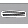 Street Scene Grille - Satin  Aluminum - 95077520