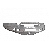 Road Armor Bumper Stealth Pre-Runner 1-Piece Design Steel Natural - 37704ZNW