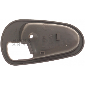 Help! By Dorman Interior Door Handle Bezel - Brown Plastic - 83696-1