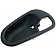 Help! By Dorman Interior Door Handle Bezel - Brown Plastic - 83696