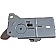 Help! By Dorman Interior Door Handle - Lever Plastic Beige Single - 83567