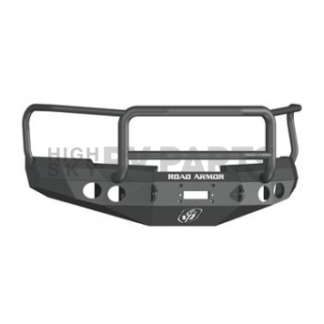 Road Armor Bumper Stealth Lonestar 1-Piece Design Steel Black - 37705B