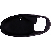 Help! By Dorman Interior Door Handle Bezel - Black Plastic - 83701