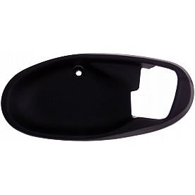 Help! By Dorman Interior Door Handle Bezel - Black Plastic - 83701