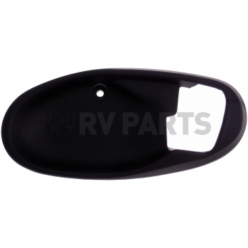 Help! By Dorman Interior Door Handle Bezel - Black Plastic - 83701