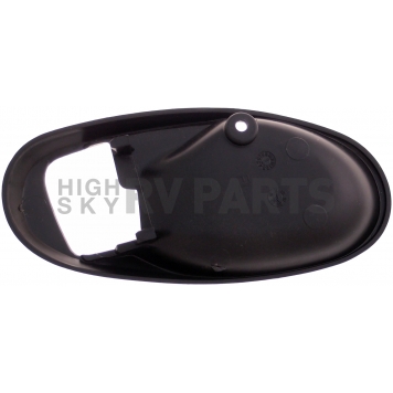 Help! By Dorman Interior Door Handle Bezel - Black Plastic - 83701-1