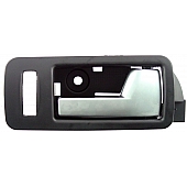 Help! By Dorman Interior Door Handle - Plastic Black Housing With Silver Lever Single - 81693