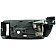 Help! By Dorman Interior Door Handle - Plastic Black Housing With Silver Lever Single - 81693