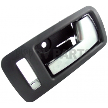 Help! By Dorman Interior Door Handle - Plastic Black Housing With Silver Lever Single - 81693-2
