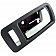 Help! By Dorman Interior Door Handle - Plastic Black Housing With Silver Lever Single - 81693