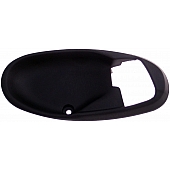 Help! By Dorman Interior Door Handle Bezel - Black Plastic - 83702