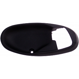 Help! By Dorman Interior Door Handle Bezel - Black Plastic - 83702