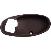 Help! By Dorman Interior Door Handle Bezel - Beige Plastic - 83709